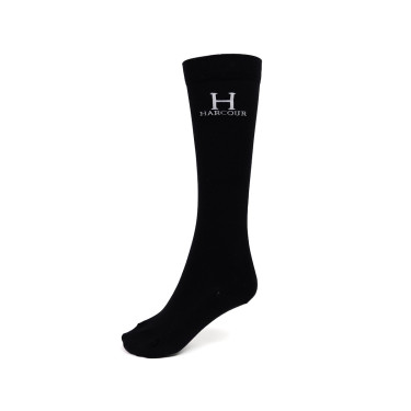 Chaussettes Harcour Aristo par 3 Noir