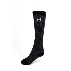 Chaussettes Harcour Aristo par 3 Noir