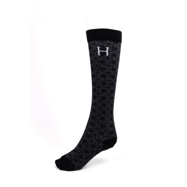 Chaussettes Harcour Aristo par 3 Noir