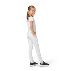 Legging d'équitation Equestrian Stockholm Movement Young Rider Blanc