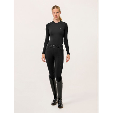 Legging d'équitation Equestrian Stockholm Premium femme Noir