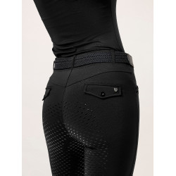 Dames paardrijlegging Equestrian Stockholm Premium Zwart