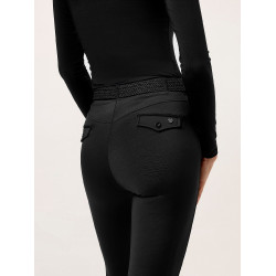Legging d'équitation Equestrian Stockholm Premium femme Noir