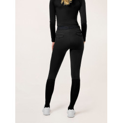 Dames paardrijlegging Equestrian Stockholm Premium Zwart