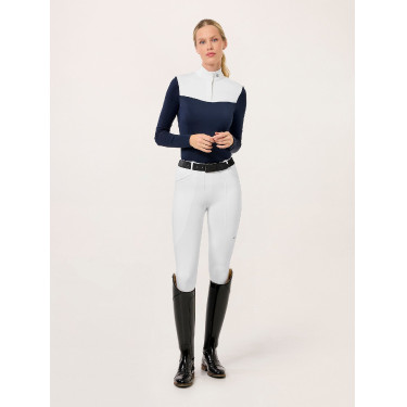 Legging d'équitation Equestrian Stockholm Premium femme Blanc