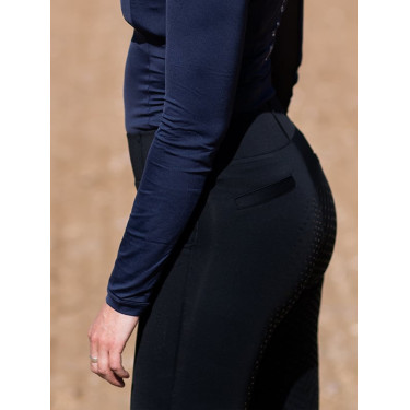 Legging d'équitation Equestrian Stockholm Supreme femme Noir édition