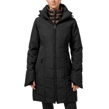 Manteau hiver long Equestrian Stockholm Denali femme Modern mocha Manteau hiver long Equestrian Stockholm Denali femme Modern mocha