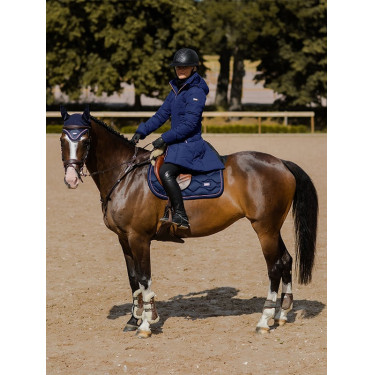 Manteau hiver long Equestrian Stockholm Denali femme Lagoon blush