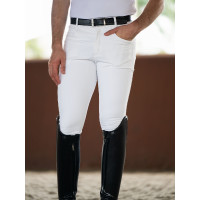 Pantalon d'équitation Equestrian Stockholm Active homme Blanc