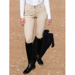 Pantalon d'équitation Equestrian Stockholm Elite femme Beige Pantalon d'équitation Equestrian Stockholm Elite femme Beige