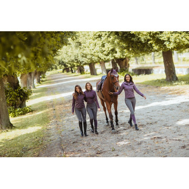 Pantalon d'équitation Equestrian Stockholm Elite femme Gris Pantalon d'équitation Equestrian Stockholm Elite femme Gris