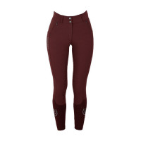 Pantalon d'équitation Equestrian Stockholm Elite femme Merlot Rouge