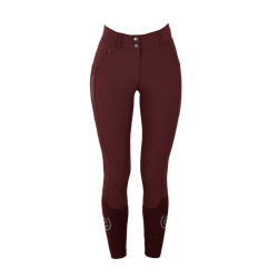 Pantalon d'équitation Equestrian Stockholm Elite femme Merlot Rouge Pantalon d'équitation Equestrian Stockholm Elite femme Merlot Rouge