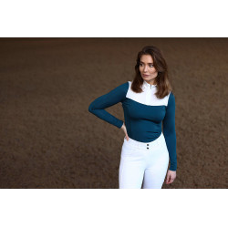 Pantalon d'équitation Equestrian Stockholm Elite femme Blanc perfection Pantalon d'équitation Equestrian Stockholm Elite femme Blanc perfection