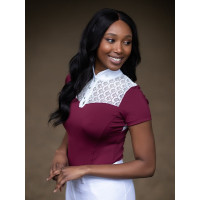 Wedstrijdpolo Equestrian Stockholm Champion dames Bordeaux