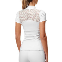 Polo de concours Equestrian Stockholm Cristal Champion femme Blanc perfection