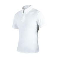 Polo de concours Equestrian Stockholm Divine Motion homme manches courtes Blanc Polo de concours Equestrian Stockholm Divine Motion homme manches courtes Blanc