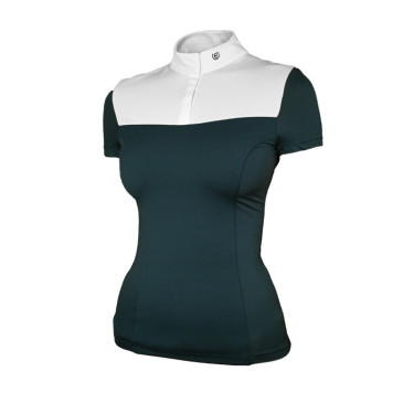 Polo de concours Equestrian Stockholm Fine Line femme manches courtes Dramatic monday