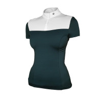 Wedstrijdpolo Equestrian Stockholm Fine Line dames korte mouw Dramatische maandag