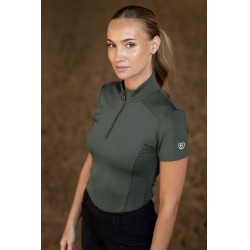 Polo Illusion Equestrian Stockholm manches courtes femme Vert avenue