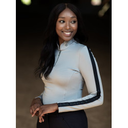 Polo manches longues Equestrian Stockholm Reflective Power femme
