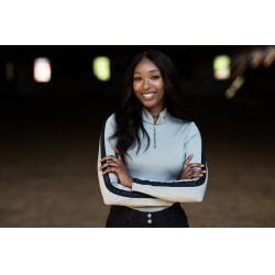 Polo manches longues Equestrian Stockholm Reflective Power femme