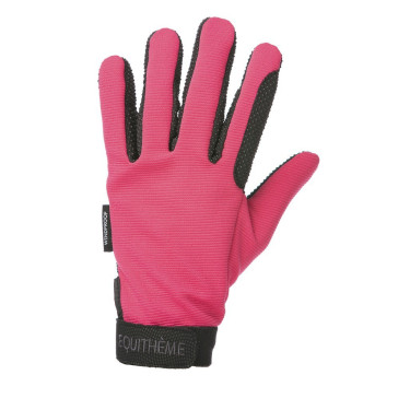 Gants Equithème Knit Fuchsia Rose Gants Equithème Knit Fuchsia Rose