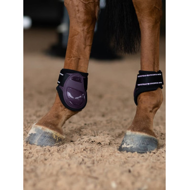 Protèges-boulets Equestrian Stockholm anatomic Noir raven