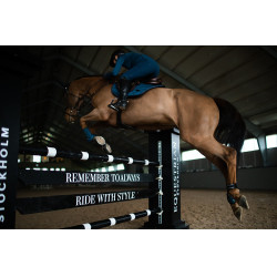 Protèges-boulets Equestrian Stockholm anatomic Bleu prairie