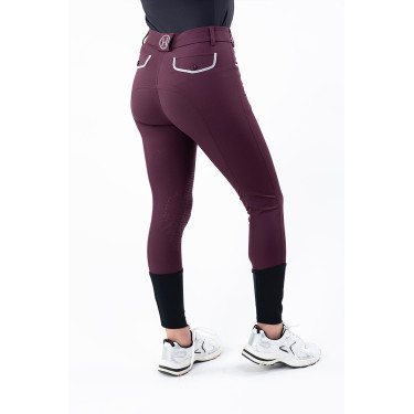 Pantalon Harcour Jaltika fix system grip Aubergine Bordeaux Pantalon Harcour Jaltika fix system grip Aubergine Bordeaux