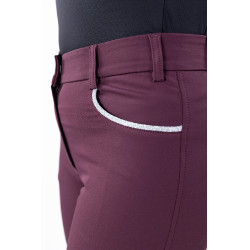 Pantalon Harcour Jaltika fix system grip Aubergine Bordeaux Pantalon Harcour Jaltika fix system grip Aubergine Bordeaux
