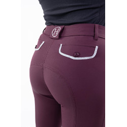 Pantalon Harcour Jaltika fix system grip Aubergine Bordeaux Pantalon Harcour Jaltika fix system grip Aubergine Bordeaux