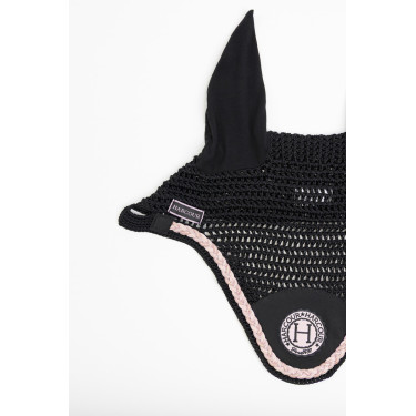 Paardenoorbescherming Harcour Suzette Zwart / roze