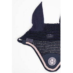 Bonnet Cheval Harcour Suzette Marine / rose Bleu