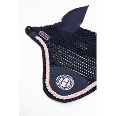 Bonnet Cheval Harcour Suzette Marine / rose Bleu
