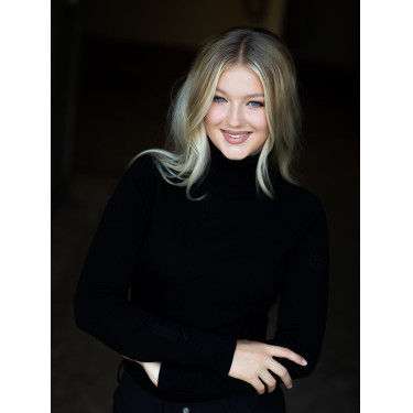 Pull col roulé tricoté Equestrian Stockholm femme