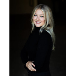 Gebreide coltrui Equestrian Stockholm dames Zwarte editie