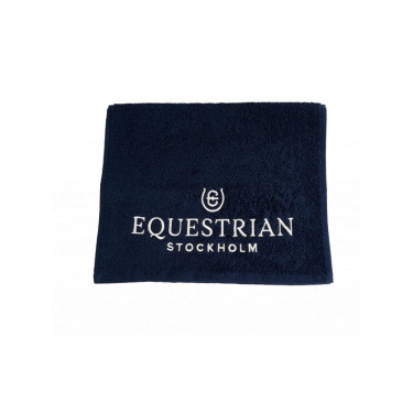 Serviette Equestrian Stockholm Marine Bleu marine