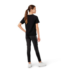 T-shirt Equestrian Stockholm manches courtes Young Rider Noir T-shirt Equestrian Stockholm manches courtes Young Rider Noir