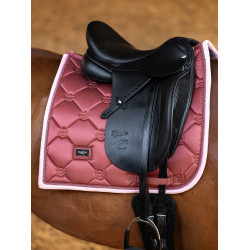 Tapis de dressage Equestrian Stockholm Rose amber Blanc