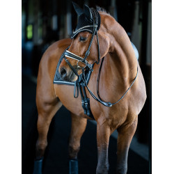 Dressuurzadeldek Equestrian Stockholm Zwarte editie