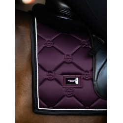 Dressuurzadeldek Equestrian Stockholm Zwart raven Violet Dressuurzadeldek Equestrian Stockholm Zwart raven Violet