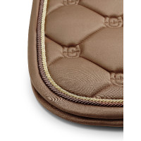 Dressuurzadeldek Equestrian Stockholm Helemaal zwart glanzend Dressuurzadeldek Equestrian Stockholm Helemaal zwart glanzend