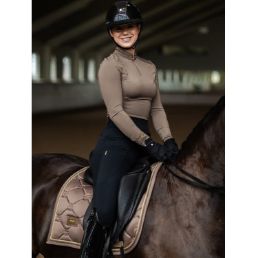 Dressuurzadeldek Equestrian Stockholm Champagne Beige