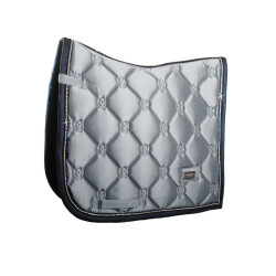 Dressuurzadeldek Equestrian Stockholm Kristalgrijs