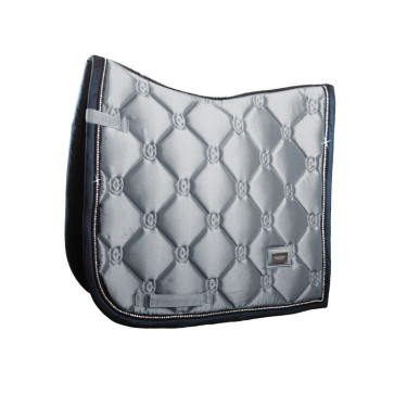 Dressuurzadeldek Equestrian Stockholm Kristalgrijs