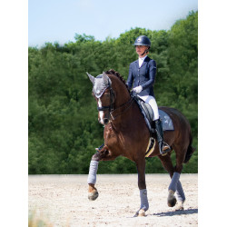 Dressuurzadeldek Equestrian Stockholm Kristalgrijs