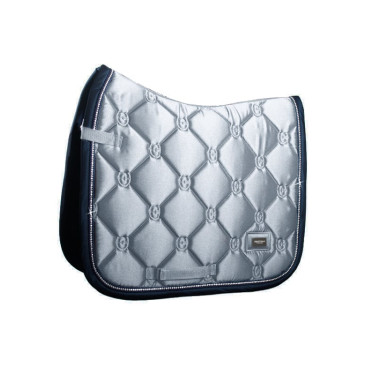 Dressuurzadeldek Equestrian Stockholm Kristalgrijs
