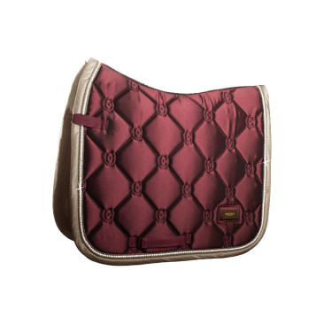 Tapis de dressage Equestrian Stockholm Cristal merlot or Bordeaux Tapis de dressage Equestrian Stockholm Cristal merlot or Bordeaux