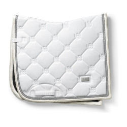 Tapis de dressage Equestrian Stockholm Blanc scintillant